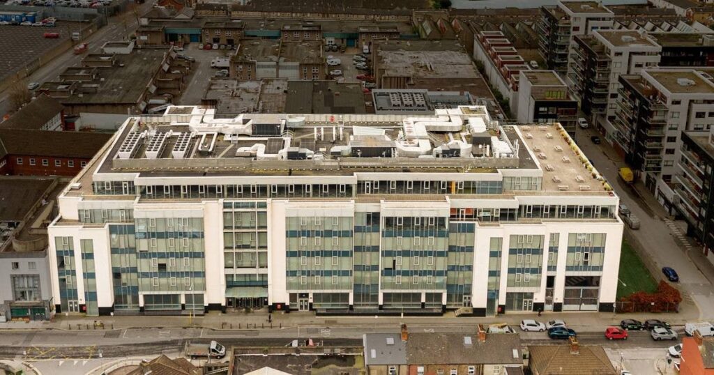 L’ufficio di Meta nei Dockland di Dublino in vendita al prezzo di aggiudicazione di 35 milioni di euro L'ufficio di Meta nei Dockland di Dublino in vendita al prezzo di aggiudicazione di 35 milioni di euro