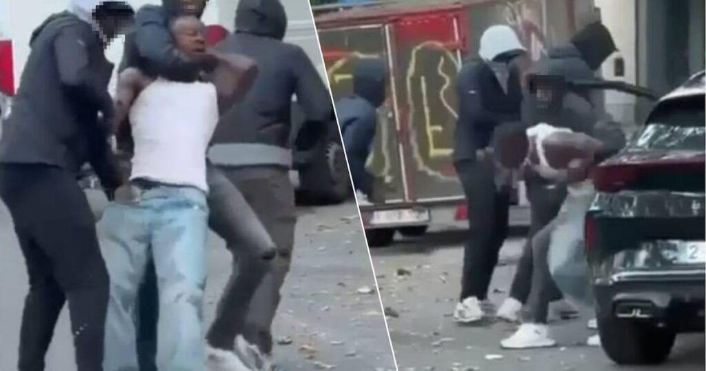 Immagini violente: il calciatore dell’Unione Mohammed Fuseini vittima di una brutale rapina a Bruxelles, compreso il furto dell’orologio Immagini violente: il calciatore dell'Unione Mohammed Fuseini vittima di una brutale rapina a Bruxelles, compreso il furto dell'orologio
