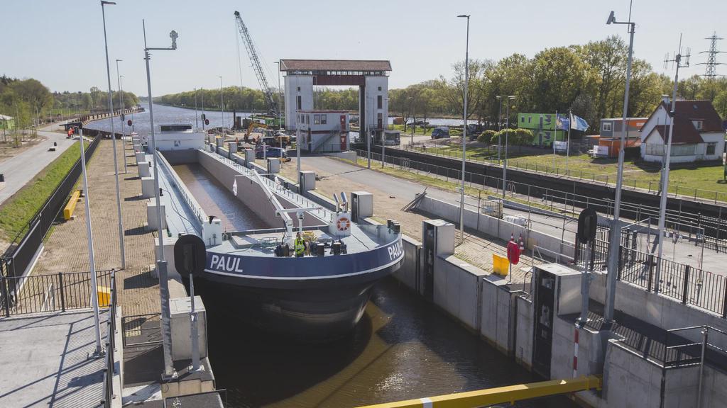 Il trafficato Canale di Twente chiude per la prima volta a causa della siccità