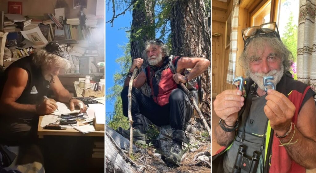 Dove vive Mauro Corona: la casa tra le Dolomiti, studio d'artista e arredamento ispirato alla montagna
