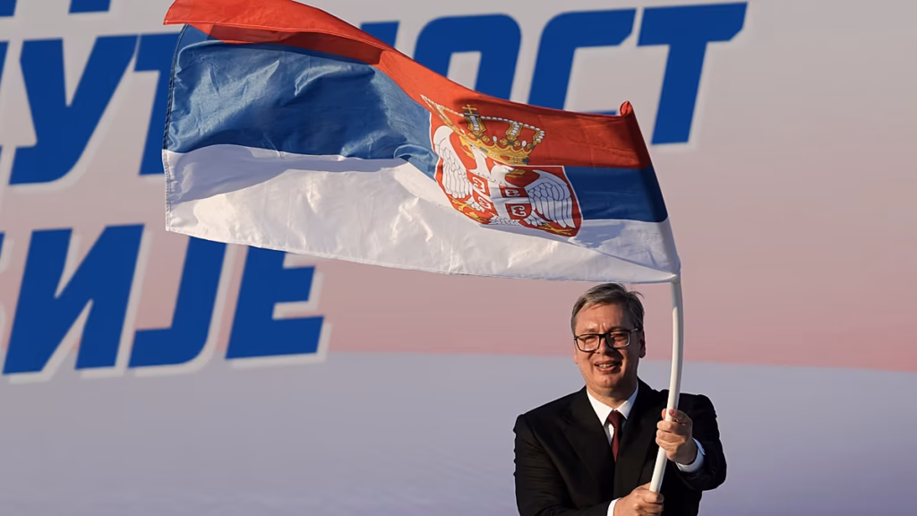 Serbia, il presidente Vučić si dimette entro poche settimane e chiede elezioni anticipate Serbia, il presidente Vučić si dimette entro poche settimane e chiede elezioni anticipate