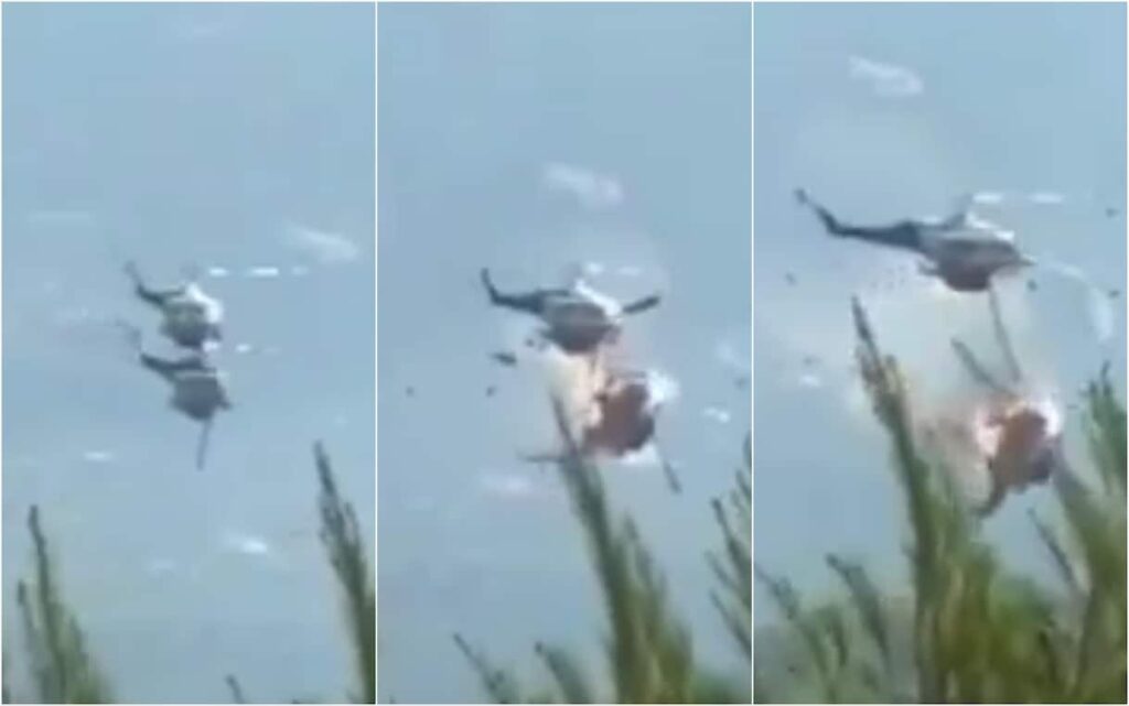 Grecia, scontro tra due elicotteri antincendio vicino Atene: due morti Grecia, scontro tra due elicotteri antincendio vicino Atene: due morti