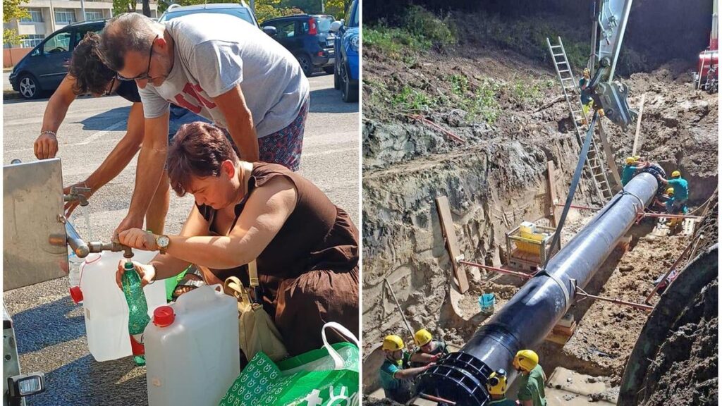 Pesaro senz’acqua, scoppia il caos: code alle autobotti, locali chiusi e turisti in fuga. “Chiediamo i danni” Pesaro senz’acqua, scoppia il caos: code alle autobotti, locali chiusi e turisti in fuga. “Chiediamo i danni”