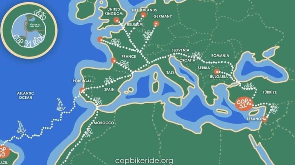 Dalla città del Santo parte la ciclostaffetta verso la COP 31