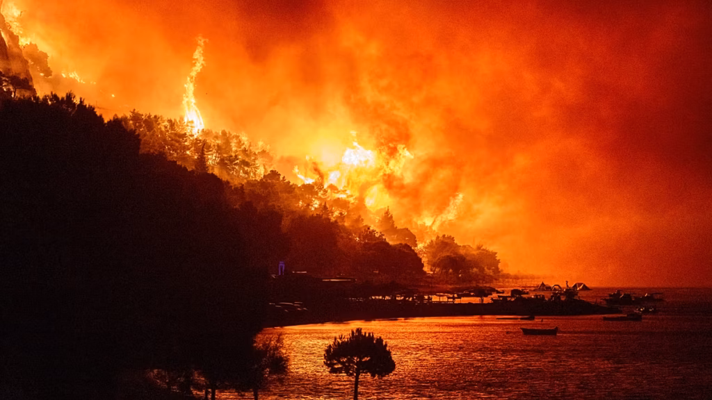 Incendi devastano l’Europa, migliaia di persone costrette a lasciare le loro case Incendi devastano l'Europa, migliaia di persone costrette a lasciare le loro case