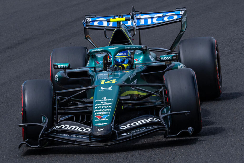 F1, Alonso nelle prove libere in Ungheria