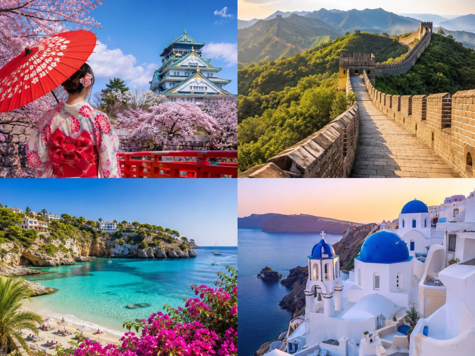Estate 2026, le 4 mete più gettonate dagli italiani: Giappone, Cina, Grecia e Baleari