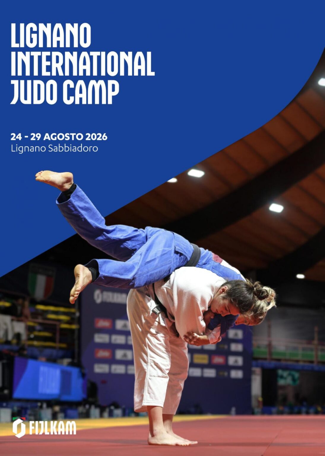 XXI Stage Internazionale di Judo FIJLKAM: Bella Italia sold out, presenti atleti da Kosovo, Slovenia, Gran Bretagna e Scozia