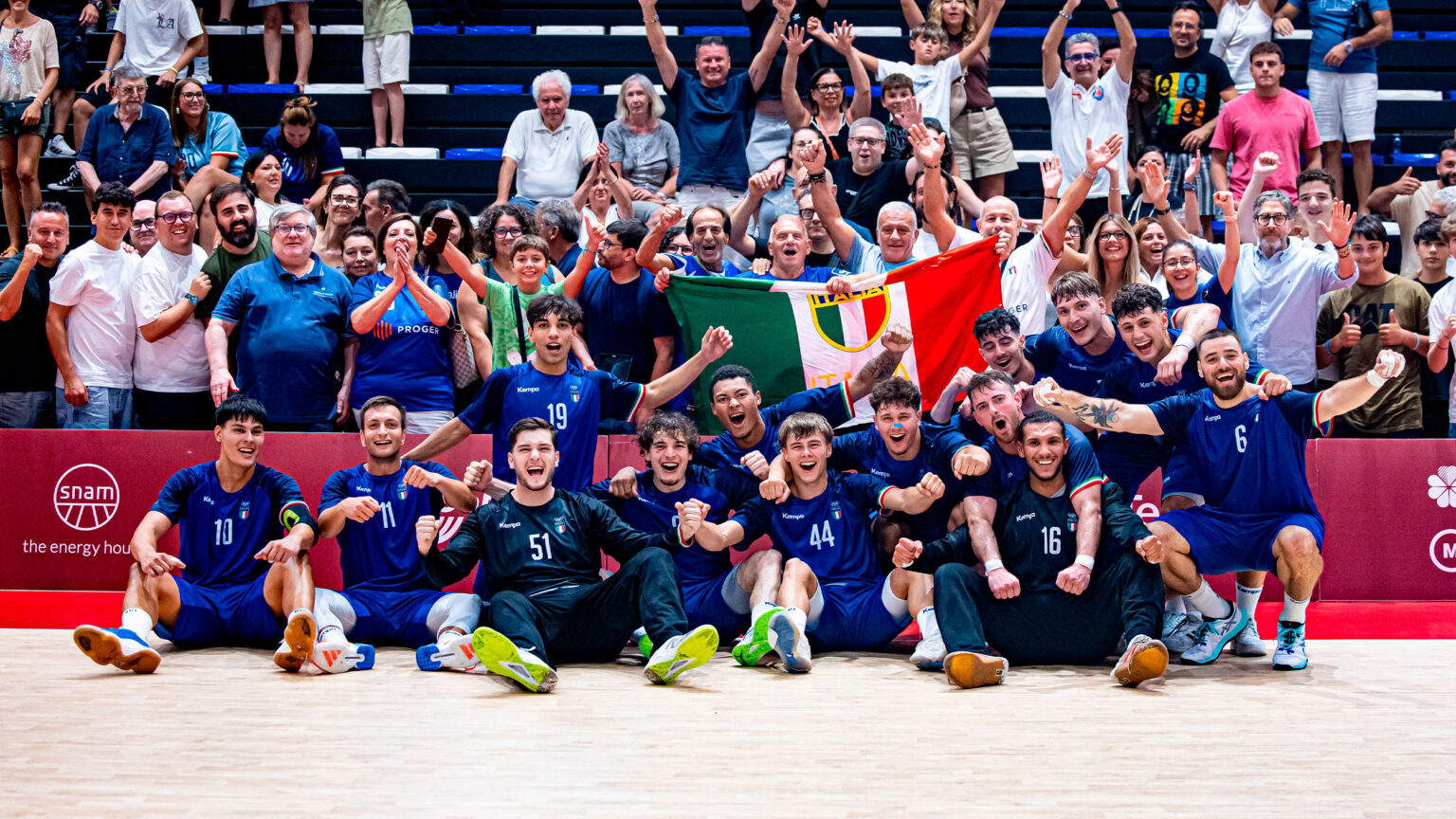 Giochi del Mediterraneo · Italia autorevole contro il Kosovo: all'esordio gli azzurri vincono 39-23 a Fasano