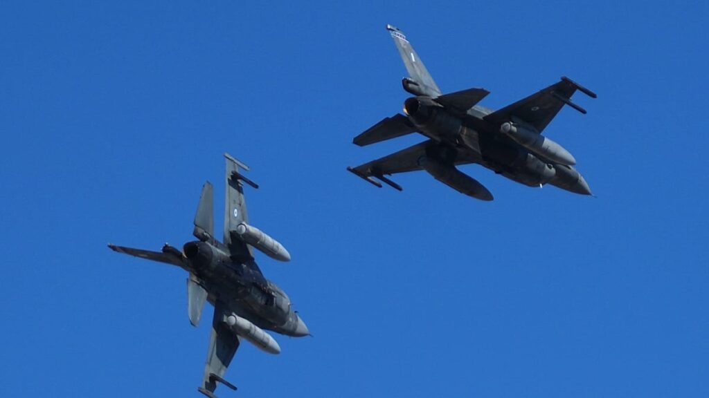 F-16 greci intercettano drone turco nel nord dell’Egeo: tensioni tra Atene e Ankara su nuova base F-16 greci intercettano drone turco nel nord dell'Egeo: tensioni tra Atene e Ankara su nuova base