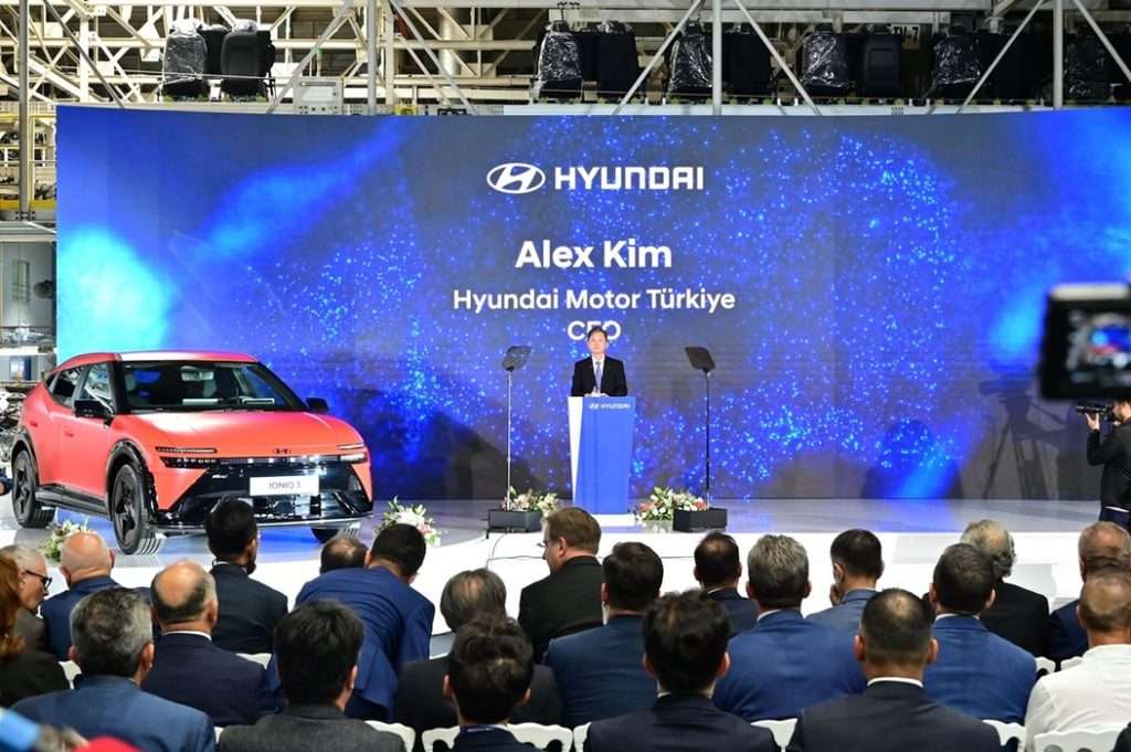 Hyundai IONIQ 3 produzione in Turchia