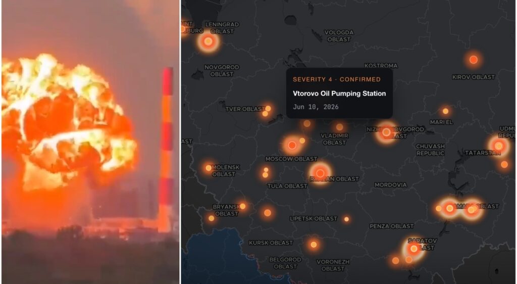 Guerra, droni ucraini attaccano le raffinerie: crisi di carburante in Russia. Ma Putin minimizza: &laquo;Solo qualche inconveniente&raquo;