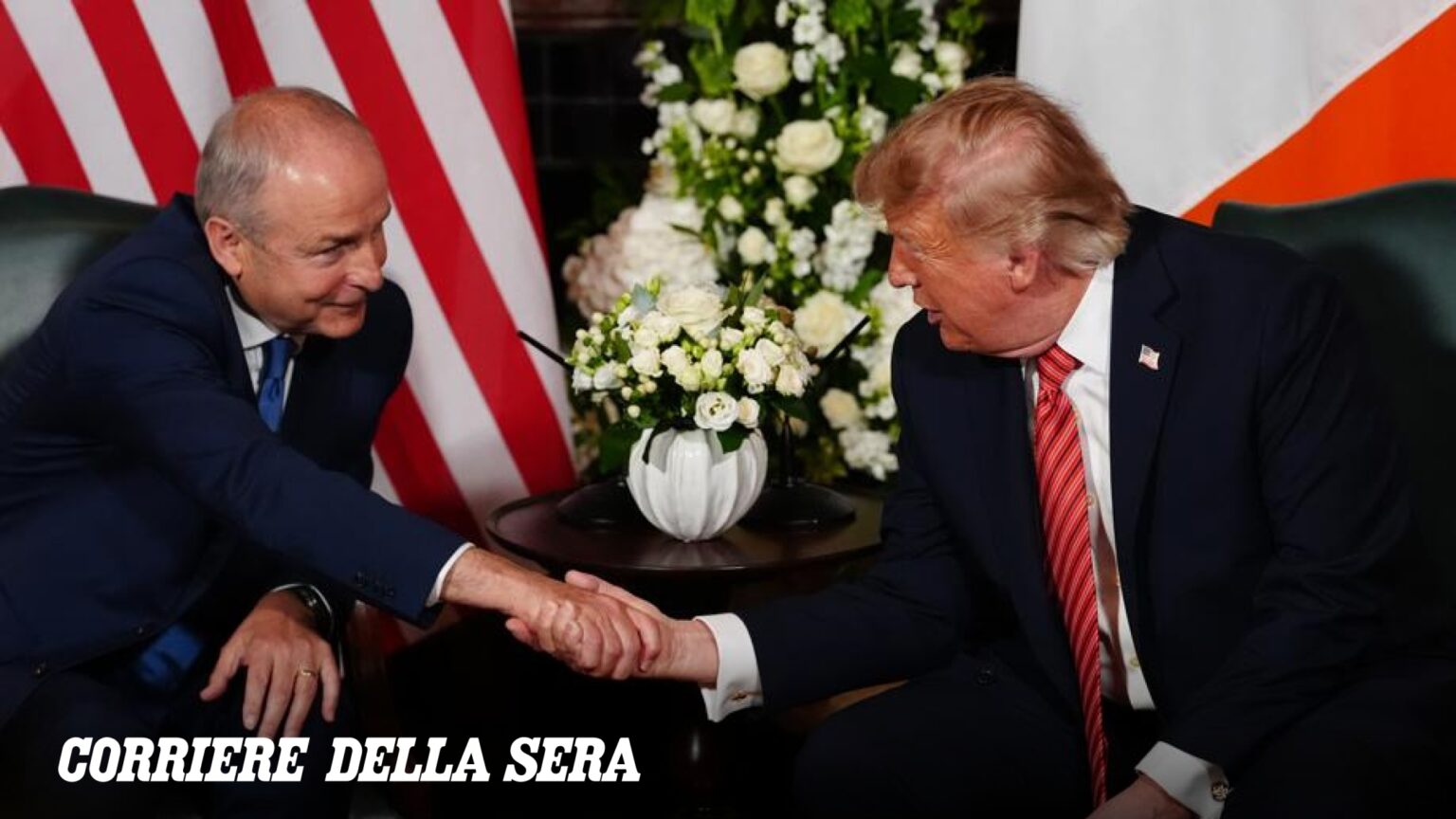 Trump a Dublino: «Vorrei un’Irlanda unita, accadrà prima o poi» Trump a Dublino: «Vorrei un’Irlanda unita, accadrà prima o poi»