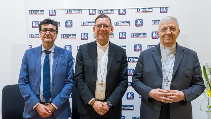 Il vescovo di Cipro al «Cittadino» Il vescovo di Cipro al «Cittadino»