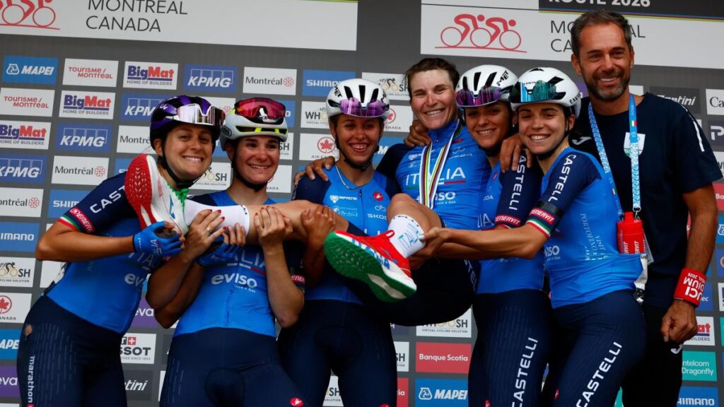 Ciclismo, Mondiali di Montreal: bronzo di Elisa Longo Borghini nella prova in linea Ciclismo, Mondiali di Montreal: bronzo di Elisa Longo Borghini nella prova in linea