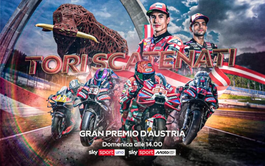 MotoGP, GP Austria: orari tv della gara di Spielberg 2026 MotoGP, GP Austria: orari tv della gara di Spielberg 2026