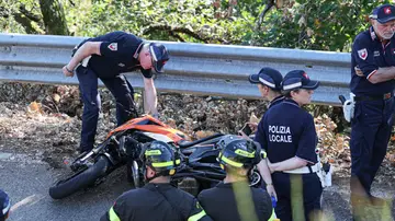 Tragedia sulla Futa, fuori strada con la moto: muore davanti a suo padre
