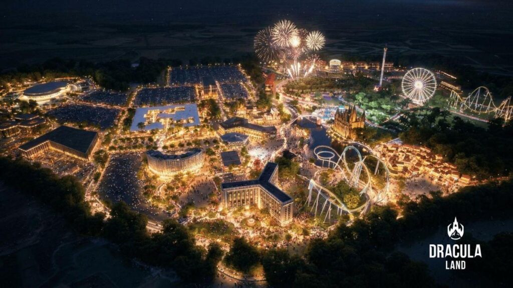 Dracula Land, in Romania un parco divertimenti a tema con montagne russe e castelli gotici: apertura nel 2027 Dracula Land, in Romania un parco divertimenti a tema con montagne russe e castelli gotici: apertura nel 2027