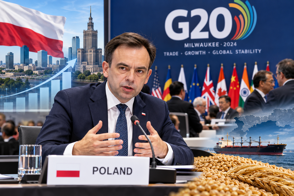 La Polonia punta a un seggio permanente nel G20: Domański ammette negoziati «complessi» La Polonia punta a un seggio permanente nel G20: Domański ammette negoziati «complessi»