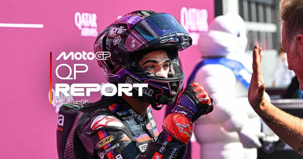 MotoGP™: pole capolavoro per Martin in Austria MotoGP™: pole capolavoro per Martin in Austria