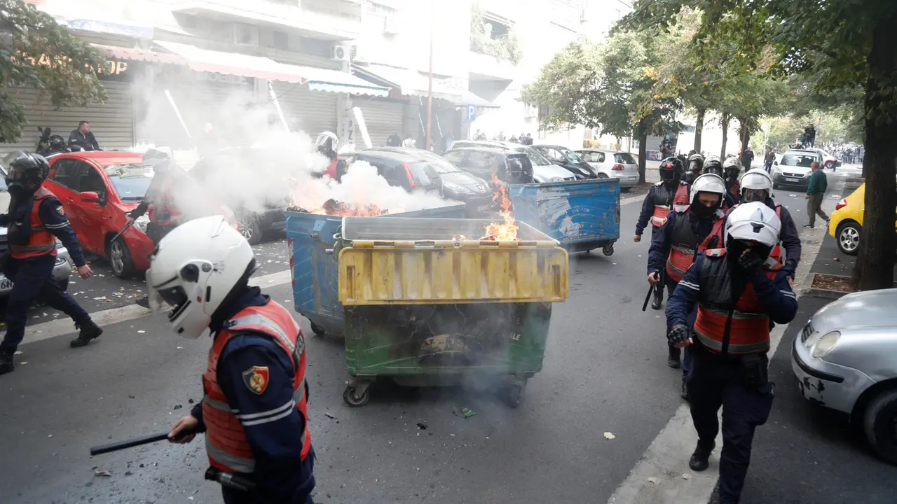 ALBANIA STUDENTS PROTEST