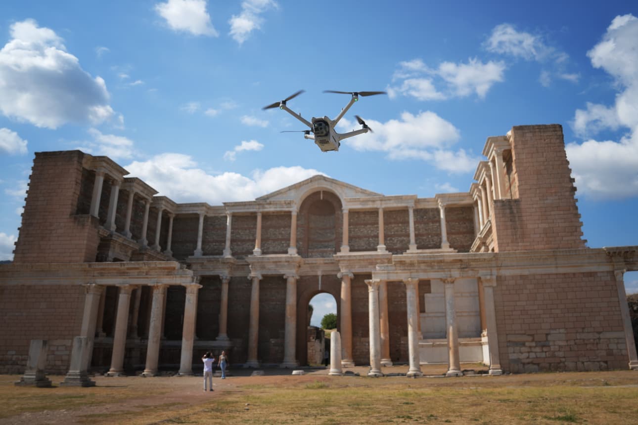 Area archeologica di Sardis. Foto: Türkiye Turizm ve Tanıtım Geliştirme Ajansı (“TGA”)