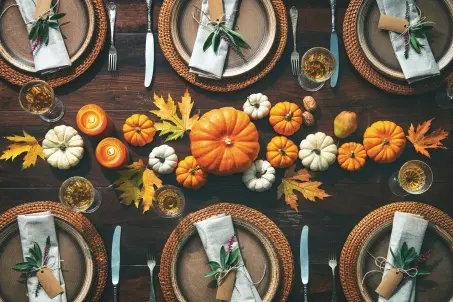 In autunno le temperature si abbassano e i prodotti in tavola cambiano